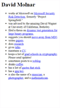 Mobile Screenshot of dmolnar.com